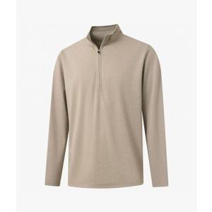 M MAELREG Quarter Zip Pullover Men Mock Neck Long Sleeve Performance Golf Athletic Pullover Half Zip Mens Sweatshirt, 2XL