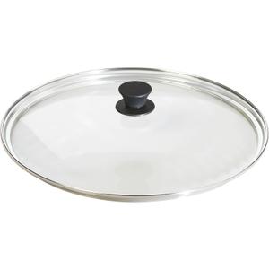 Lodge Round Tempered Glass Lid - Versatile Glass Lid for 15 Inch Skillets, Pans, and Dutch Ovens - Dishwasher Safe and Oven Safe up to 400 - 15 Inch