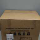 RV Cover, 7 Layers Heavy Duty Travel Trailer Cover, Toy Hauler Cover Fits 30'-33' RV, Camper Cover with Tongue Jack Cover, Extra Windproof Straps