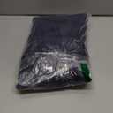 Weintee Women's Petite Wide Leg Sweatpants Cotton Pants with Pockets (Navy, Large Petite)