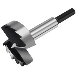 2-1/8 Inch Forstner Drill Bit for Woodworking, 2-1/8" Forstner Bit Wood Drill Bits for Holes, Hinge Cutter for Hard Wood, Plastic, Plywood HEX Shank