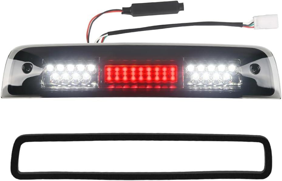 RAVSOFT LED 3rd Third Brake Light Smoked Lens with Seal Gasket For 2009-2018 Dodge Ram 1500 2500 3500 High Mount Stop Lamp Assembly