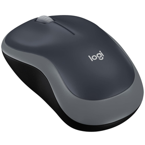 Logitech M185 Wireless Mouse, 2.4GHz with USB Mini Receiver, 12-Month Battery Life, 1000 DPI Optical Tracking, Ambidextrous PC/Mac/Laptop - Swift Grey