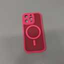 TOCOL for Phone 16 Pro Case, Compatible with Magsafe Charger, Full Camera Protection, Drop Protection, Translucent Matte Phone Case for iPhone 16 Pro 6.3 inch (Hot Pink)