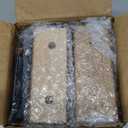 Btibpse 2 Inch Wooden Sofa/Bed Riser L Shaped Wood Furniture Legs/Couch Legs/Replacement Sofa Feet/Dresser Leg Set of 4 (Rectangle, Dark Brown)