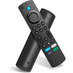 Replacement Voice Remote Control for All-Insignia-Toshiba-Pioneer-Series Smart TV/NS-RCFNA-21 (Dark)