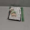 Tommee Tippee Breast-Like Pacifier, 0-6 Months, Symmetrical Design, Natural Breast-Like Baglet, BPA-Free Binkies, Rose/Green/Cream, Pack of 4