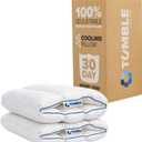 TUMBLE 6-Chamber Adjustable Bed Pillow | Back, Side & Stomach Sleepers | Cooling Cover | Memory Foam & Gel Fiber Fill| CertiPUR/Oeko-Tex | Standard Queen 2 Pack