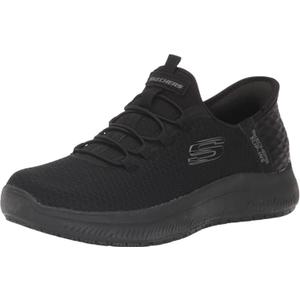 Skechers Women's Hands Free Slip-Ins Summits SR Food Service Shoe, BBK, 7.5 Wide