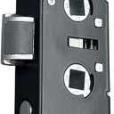 2 Point Bolt Mortise Lock Body Fit Pella Storm Doors (Black)
