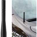 Bingfu Vehicle Short Antenna Mast Car Truck Mini Antenna Replacement for Heavy Duty Truck
