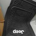 Plasticolor 001668R01 Jeep Weatherpro 4 Piece Floor Mats Set, Floor Mats, One Size, Black