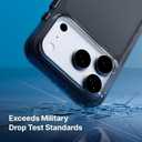 RhinoShield Phone Case Compatible with iPhone 17 Pro | Clear Case - Anti-Yellowing, High Transparency, Shockproof with Military Grade Drop Protection - Transparent