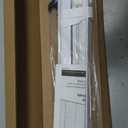 LazBlinds No Tools No Drill 1" Vinyl Mini Blinds, Cordless Blinds for Windows, Light Filtering Horizontal Window Blinds & Shades, 23" W x 48" H, White