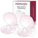 Momcozy Nipple Shield, Floral Contact Nipple Shield for Breastfeeding Moms with Flat or Inverted Nipples, Made Without BPA/BPS, 24mm, 2 Pairs