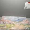 Stupell Industries Cherry Blossom Mountains Canvas Wall Art Design by LSR Design Studio, 40 x 30