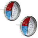 3" Temperature Thermometer Gauge | Barbecue BBQ Grill Smoker Pit Thermosta