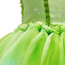 ToLaFio Light up Tinkerbell Costume for Girls Princess Costume for Little Girls Halloween Fancy Party Dress for Little Girls 0-1Y