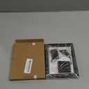 Matte Black Square Towel Ring, SUS304 Stainless Steel Hand Towel Holder for Bathroom Kitchen, Modern Style Towel Hanger, Thicken Ring Towel Holder, Towel Rack Square Wall Mounted