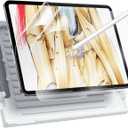 ESR 2 Pack Paper-Feel Screen Protector for iPad Air 11 Inch M3/M2 (7th/6th Generation, 2025/2024), Write and Draw Like on Paper, Scratch Protection with Easy Application Tray, Thin and Responsive