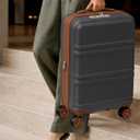 Kono Carry On Luggage 22x14x9 Airline Approved with Spinner Wheels, 20-inch Carry-on