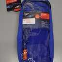 Speedo Aqua Quest Swim Mask, Snorkel & Fins Set (Small/Medium, Blue Ocean)