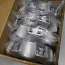 4 PCS Wheel Center Hub Caps Compatible with 6 Lugs Tundra 17" 5 Twin Spoke Silver Wheels 2003-2006, Sequoia 17" 5 Twin Spoke Silver Wheels 2003-2007 Replace#: 42603-AF030