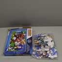 Sonic the Hedgehog Floor Puzzle for Kids Set - Bundle of 72 Piece Sonic Floor Puzzle, Stickers, Tattoos, More | Sonic Jigsaw Puzzles for Kids Ages 5+
