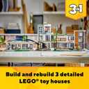 LEGO Creator 3 in 1 Modern Toy House - Kids Toy Building Set with 3 Building Options for Boys & Girls, Ages 9+ - with 2 Minifigures for Pretend Play - Gift Idea for Birthday - 31153