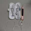 SEAGO Soft Round Electric Toothbrushes with 5 Spin Brush Heads, 5 Cleaning Modes, Rechargeable Sonic Toothbrush with Timer and Travel Case for Adults and Kids(SG-2607-Pink