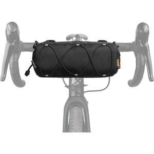 Rhinowalk Bike Handlebar Bag, Bicycle Front Bag Frame Storage Roll Bag Mountain Road Bikes Commuter Shoulder Bag Professional Cycling Accessories