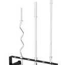 Dumbbell Rack Stand 37" Heavy Duty 6-Slot Storage Organizer, Freestanding Vertical Dumbbell Holder with Non-Slip Base, Space-Saving Weight Rack for Home Gym Equipment