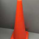 [5 Pack] 18 inch Traffic Cones, Safety Road Parking Cones,Agility Field Marker Cones for Soccer Basketball Football Drills Training, Outdoor Sport Activity & Festive Events