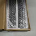 Modern Black Pendant Lights 2 Pack, LED Minimalist Pendant Lighting Fixture for Kitchen Island, Long Tube Hanging Light Cord Adjustable for Living Room Bedroom Dining Room Bar