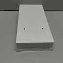 Desktop Shelf Organizer - Adjustable Wood Desktop Bookshelf, Table Top Shelves, Desk Book Organizer for Office Supplies and Home Décor (White)