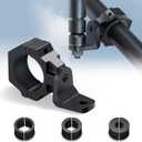 Ehaho 1 Pack UTV Whip Mount, Heavy Duty UTV Flag Mount, Adjustable Whip Light Mounting Bracket, for Light Bar, Antenna, Compatible with 1" to 2" Roll Cage of UTV ATV Polaris RZR SXS Can Am