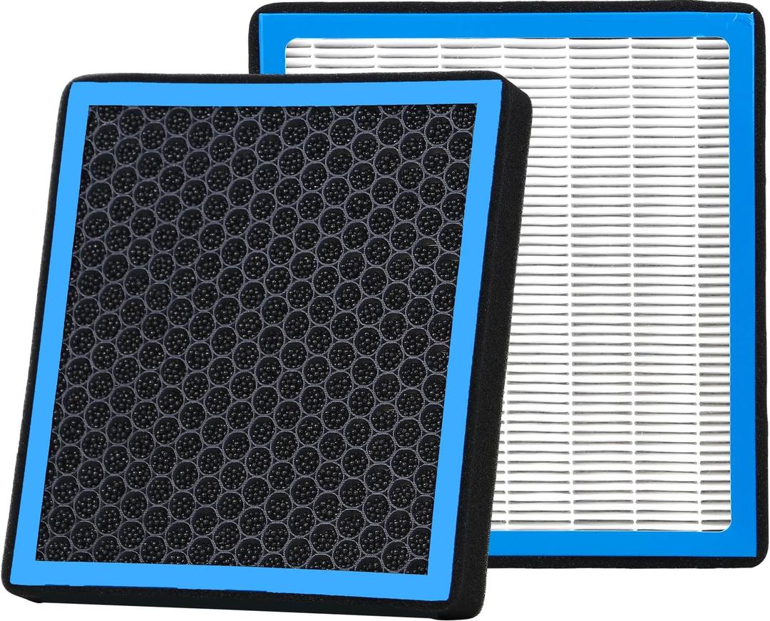 CF12820 Cabin Air Filter With Activated Carbon For 2021-2024 Kia K5 EV6 Niro Sorento Sportage, Hyundai Elantra Elantra N Ioniq 5 Ioniq 6 Santa Cruz Santa Fe Sonata Kona, GV60 2020 2021 2022 2023 2024