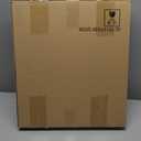 Dulepax Vertical RV Window, 14" W x 16" H Tinted Slide Trailer Window, Tempered Glass Camper Window Replacement with Net Screen and Trim Ring, DOT Approved