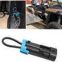 Seat Belt Bypass, Seat Belt Clips, Bypass Connector Plug Accessories, DJ7024-1.5-11 Car Seat Belt Bypass Harness Plug Universal for Cars, SUVs, Polaris, UTVs, Pack of 2