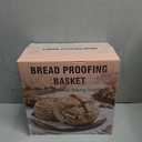 Sourdough Proofing Basket Gift Set, 9" Round and 10" Oval Banneton Bread Baking Supplies, Sourdough Baskets with Bread Lame, Danish Whish, Bowl Scraper, Sourdough Scraper, and Linen Liner