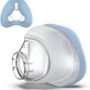 Fabric Cushion for Airfit N20 & for Airtouch N20 - with Soft Breathable Fabric Cover for Cozy Fit & Secure Seal - IBEET Nasal Mask Cushion for N20 Medium (Blue)