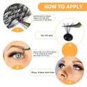 3 x B&Qaugen Lash Clusters 30D 40D-C-12-18MIX B&Q LASH Individual Lashes 280 Clusters False Eyelash 9-16MIX DIY Eyelash Extensions at Home (30D 40D,C-12-18MIX)