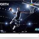 Skyworth 65-Inch UE7600 Series LED 4K UHD Google TV, HDR10, Dolby Audio, Bezel-Less Design, Ultra-Slim, Bluetooth Remote, Smart TV with Chromecast and Google Assistant Built-in (65UE7600, 2023 Model)
