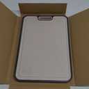 Cutting Board for Kitchen, Double Sided Chopping Board Stainless Steel Straw PP Kitchenware with Hanging Hole for Meat Veggies Fruit