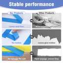 20 Rolls Blue Painters Tape 1 Inch Wide 0.94In x 1100 Total Yards Bulk Blue Masking Tape, Heat Resistant Washi Tape for Wall Painting DIY Projects, Sharp Lines