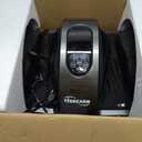 TISSCARE Shiatsu Foot Massager with Heat, FSA Eligible HSA Foot Massager for Plantar Fasciitis, Neuropathy, Circulation and Pain Relief, Massage Feet at Home/Office, Gift for Men and Women (Dark Gray)