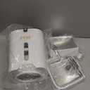 TYM Automatic Cat Feeder with 2 Camera for 2 Cats,7L Dog Automatic Feeder with Night Vision 2K 4MP 5G WiFi Dual Cat Feeder with Smart App Two Way Audio Privacy Masking Stainless Steel