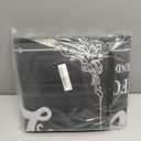 Laundry Room Long Mat Area Rug Non-Slip Floor Mat Waterproof Farmhouse Carpet for Kitchen 40" x 20" (Black/Grey)