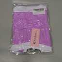 Kids4ever Girls One Piece Swimsuits Color Block Bathing Suit Kids Swimwear for Teens Beach 9-16Y (11-12 Years, Purple)