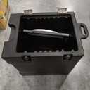 Carlisle FoodService Products Insulated Food Pan Carrier and Warmer, Front-Loading with Handles, Holds 5 Full or 10 Half 2.5" Pans (Sold Separately) with Rugged PE Shell and PU Insulation, Black